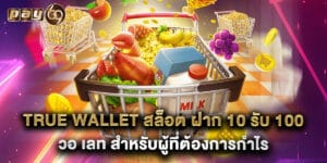 true wallet สล็อต ฝาก 10 รับ 100 วอ เลท สำหรับผู้ที่ต้องการกำไร